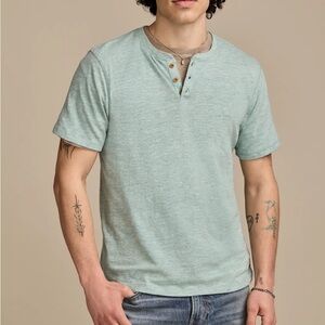 Men's Lucky Brand Shirt. Size Small, Cotton-Linen Blend.